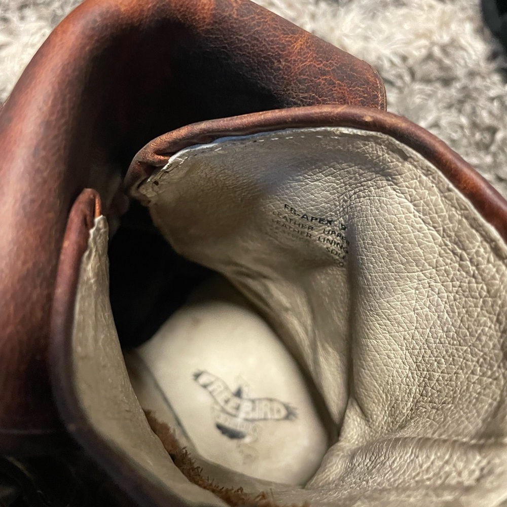 Freebird by Steven Apex Boots in Cognac Rare! - Picture 14 of 14